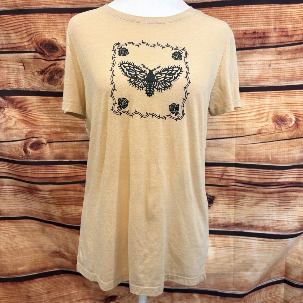 Aeropostale Womens Classic Crew Whimsigoth Retro Graphic T Shirt Size XL